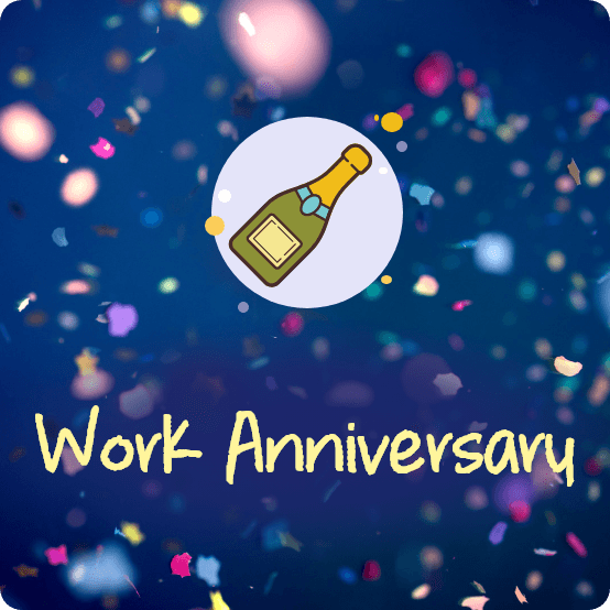 See a work anniversary Thankbox sample