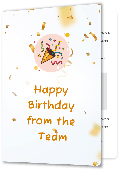 Example birthday card design number 4