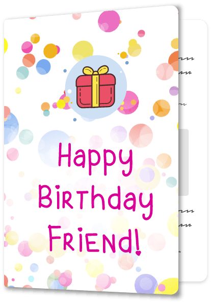 Example birthday card design number 8