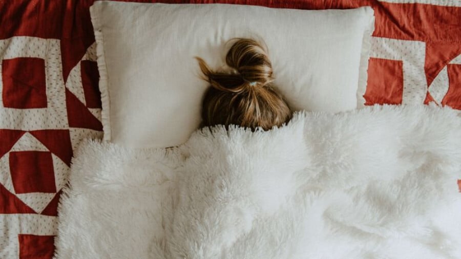 Get Well - in bed under the duvet
