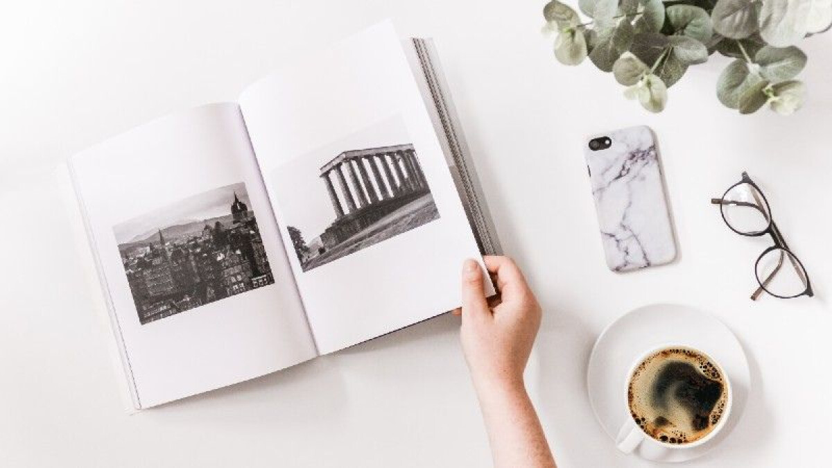 Image of a photobook for a coworker