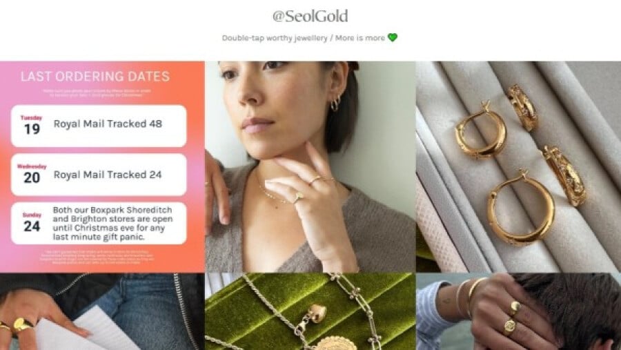 Seol + Gold Jewellery