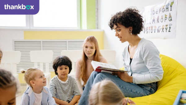 Teacher Reading to Students